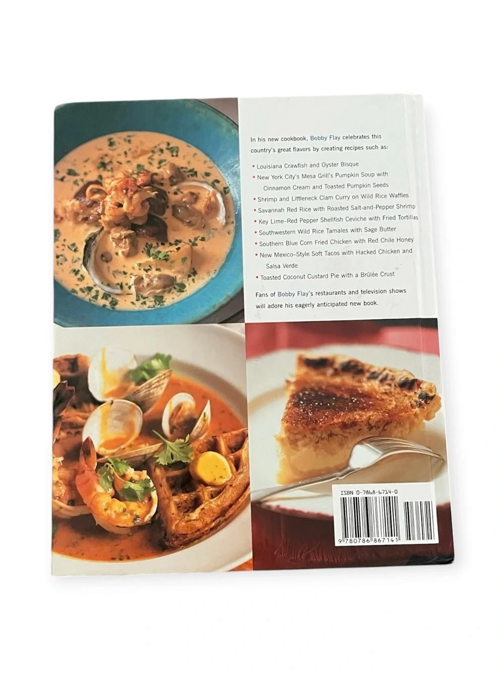 FREE WITH ANY PURCHASE => Value Bobby Flay Cooks American Cookbook Hardcover